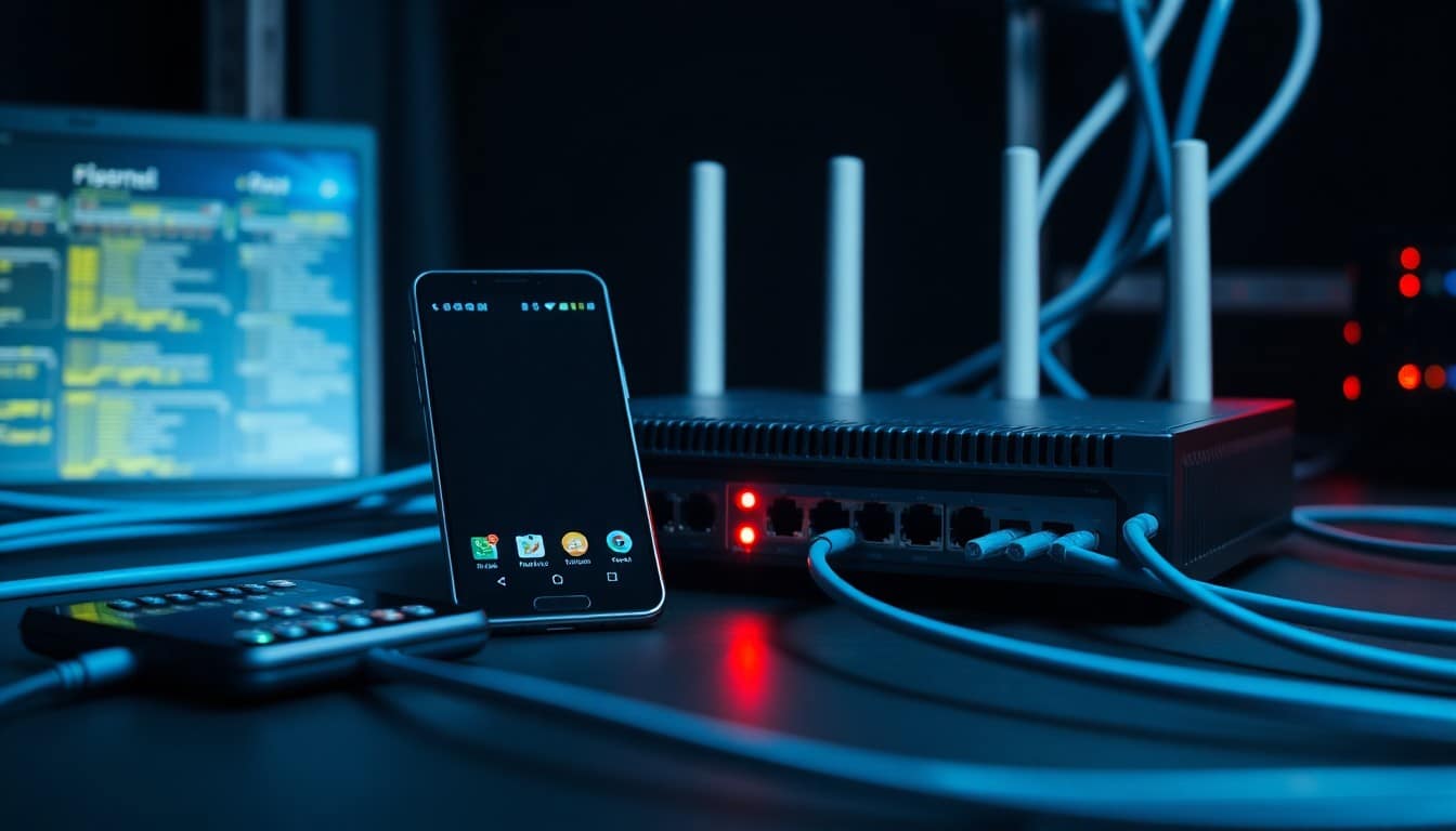 OpenWrt 路由器和 VLESS 配置流程。